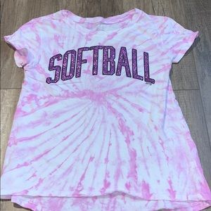 Justice softball shirt